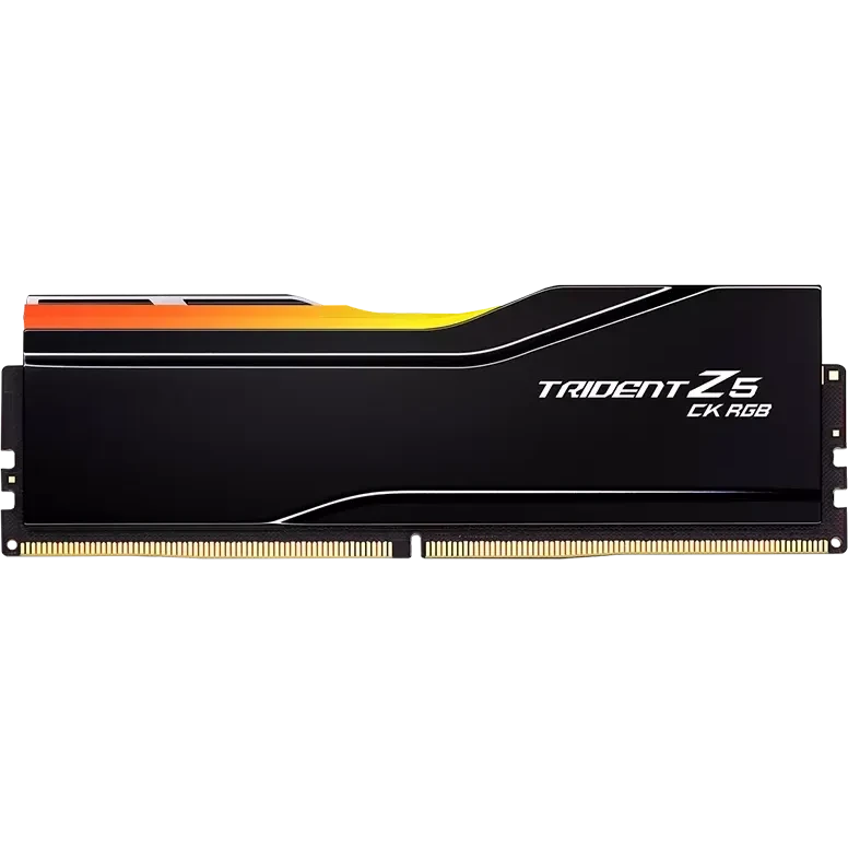 ..... ОЗУ 24Gb DDR5 8400MHz G.Skill Trident Z5 CK RGB CUDIMM (0185) Б/У 1 планка - F5-8400C4052G24GX2-TZ5CRK