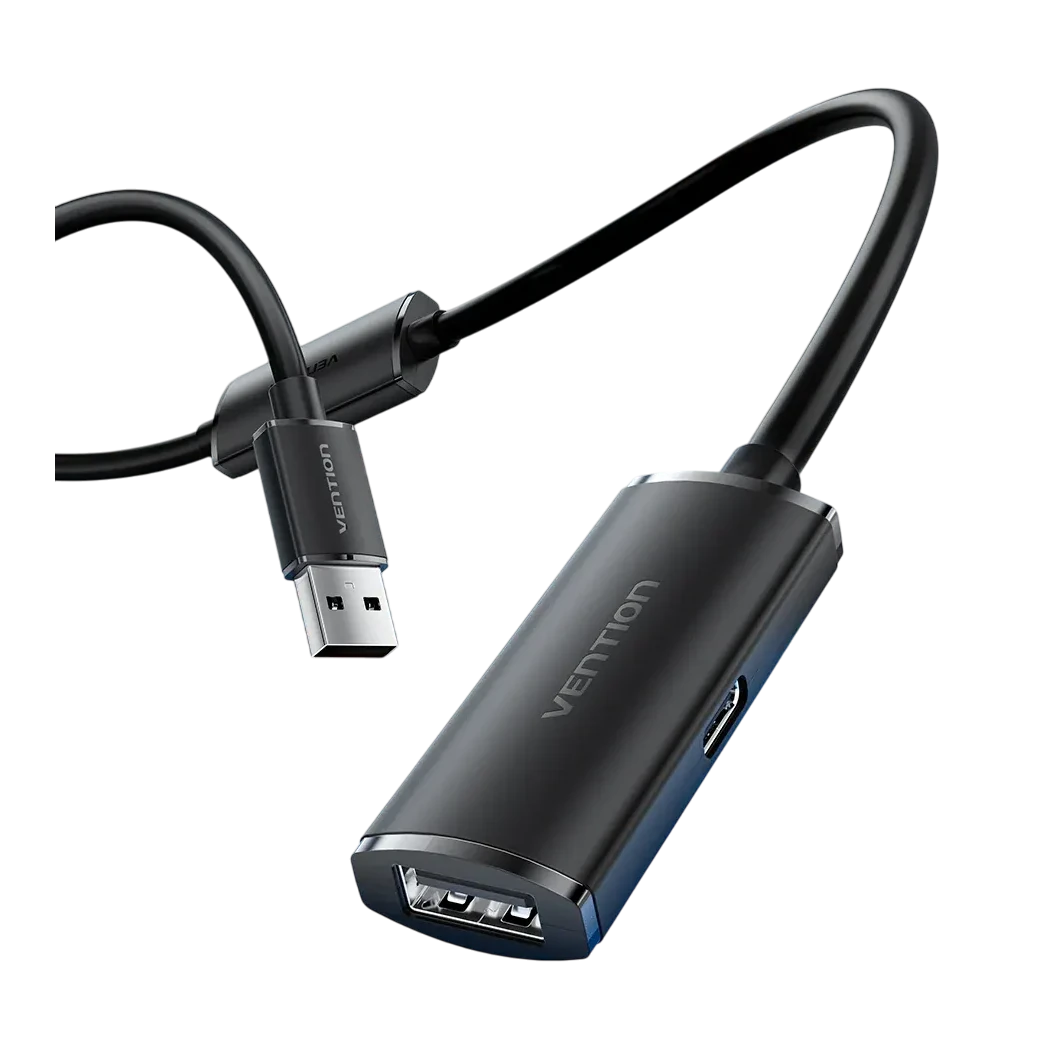 Кабель удлинительный USB A (M) - USB A (F), 30м, Vention CBKBT - фото 2