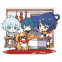 Фигурка miHoYo Genshin Impact Chongyun Xingqiu Xiangling Guoba CNY Eve - 6942421106432
