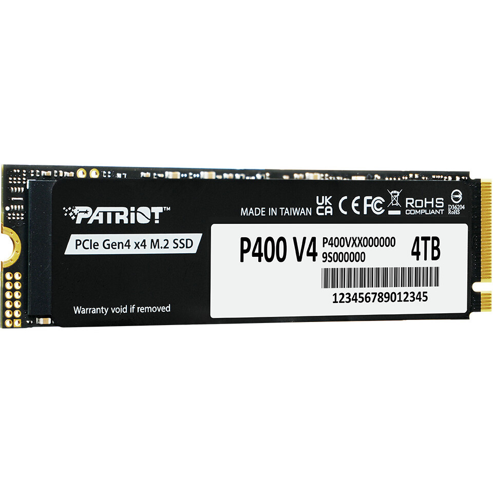 Накопитель SSD 4Tb Patriot P400 V4 (P400VP4TBM28H) - фото 2