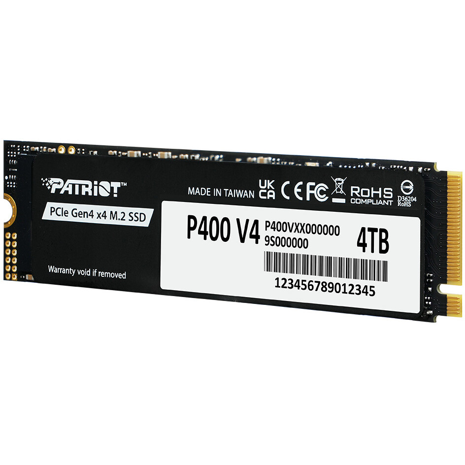 Накопитель SSD 4Tb Patriot P400 V4 (P400VP4TBM28H) - фото 3