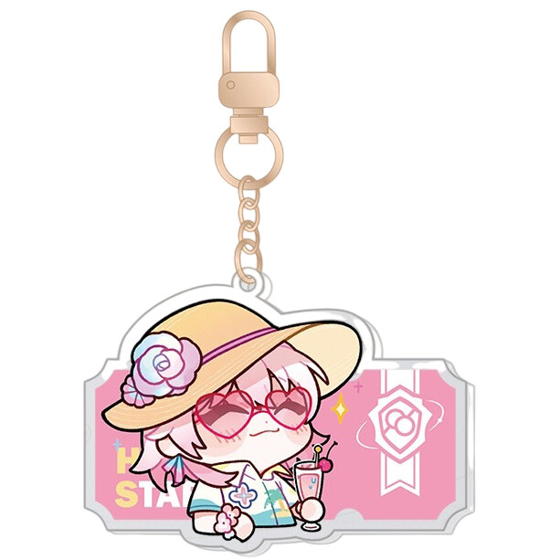 Брелок miHoYo Honkai: Star Rail March 7th Pam exhibition hall series - 03212