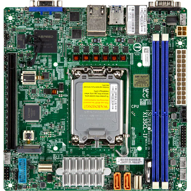 Серверная материнская плата SuperMicro X13SCL-IF-B - MBD-X13SCL-IF-B