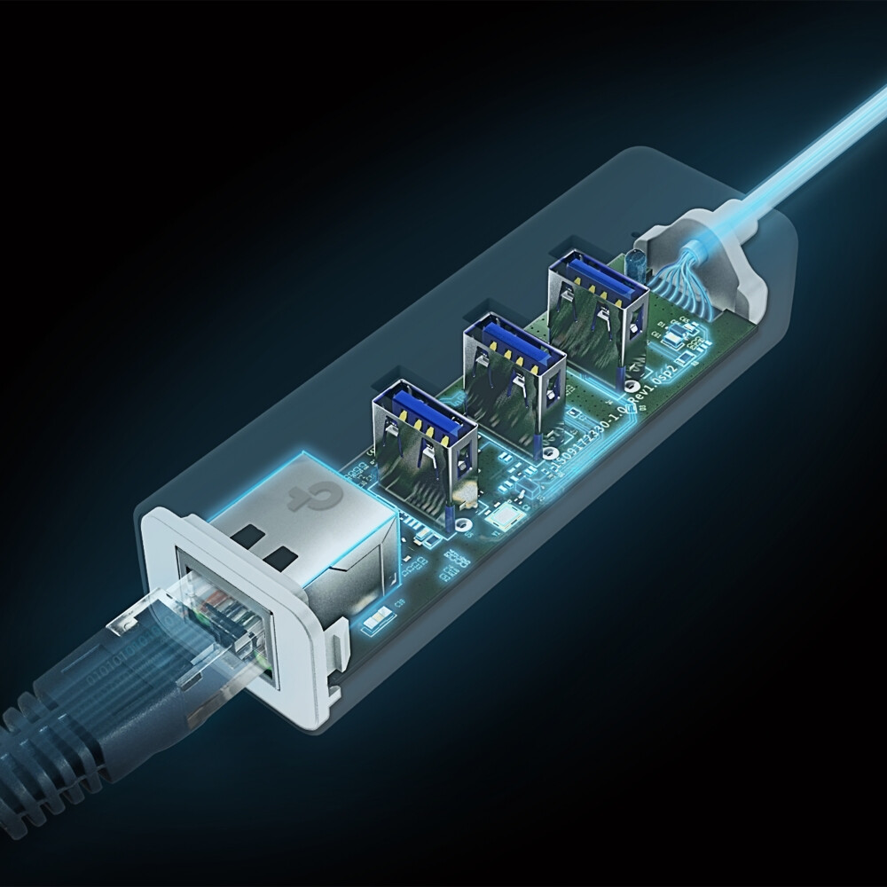 Сетевой адаптер TP-Link UE330C - фото 3