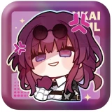 Значок miHoYo Honkai: Star Rail Kafka Pam exhibition hall series (03182)