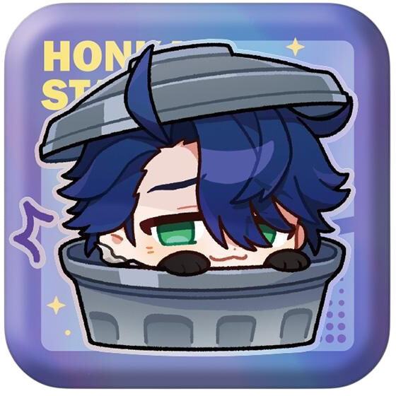 Значок miHoYo Honkai: Star Rail Sampo Pam exhibition hall series - 03151