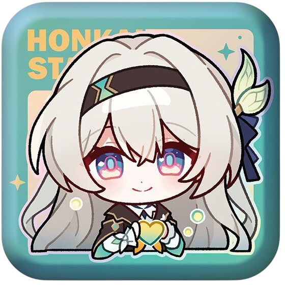 Значок miHoYo Honkai: Star Rail Firefly Pam exhibition hall series
