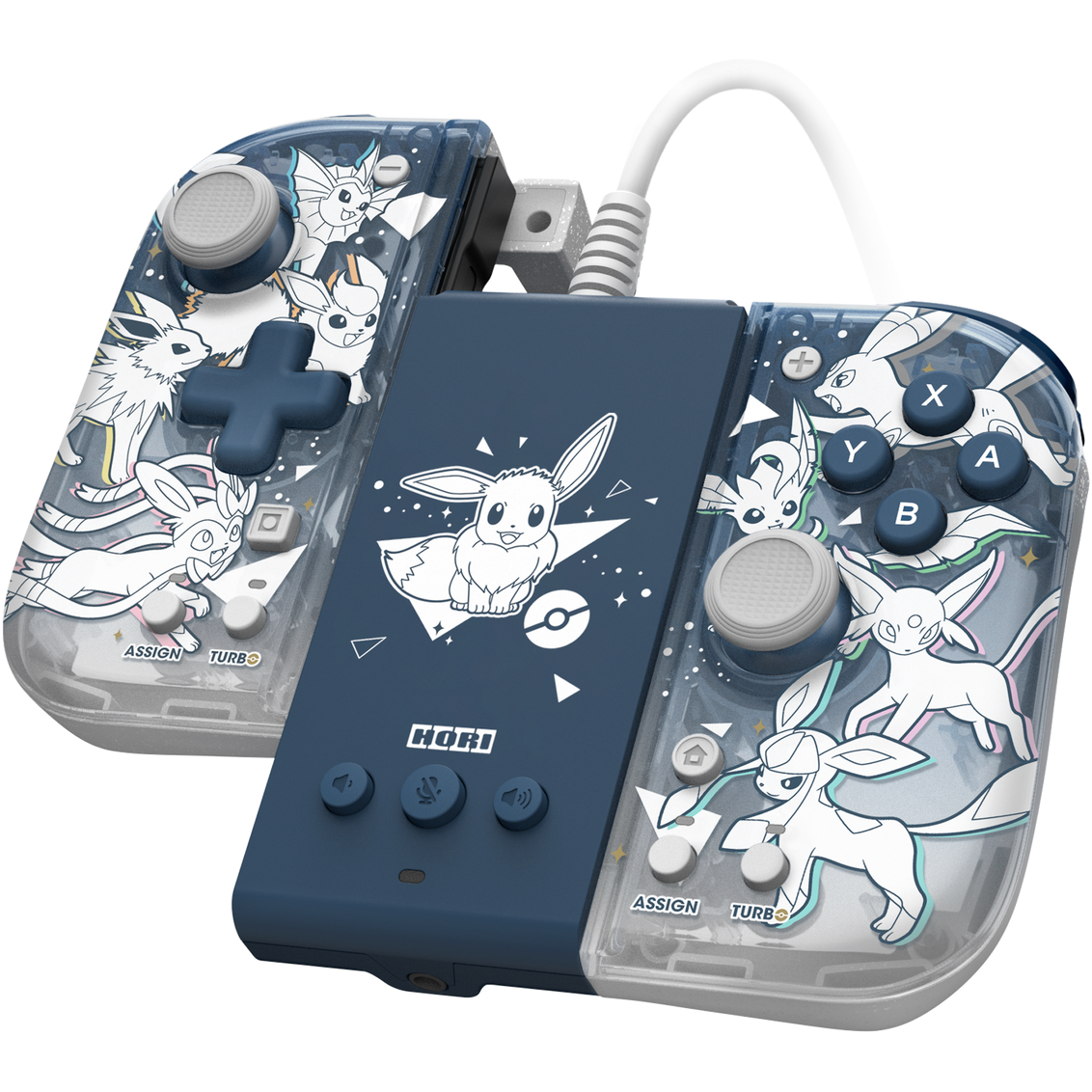 Контроллер Hori Split Pad Pro Attachment Eevee Evolutions - NSW-453U - фото 2