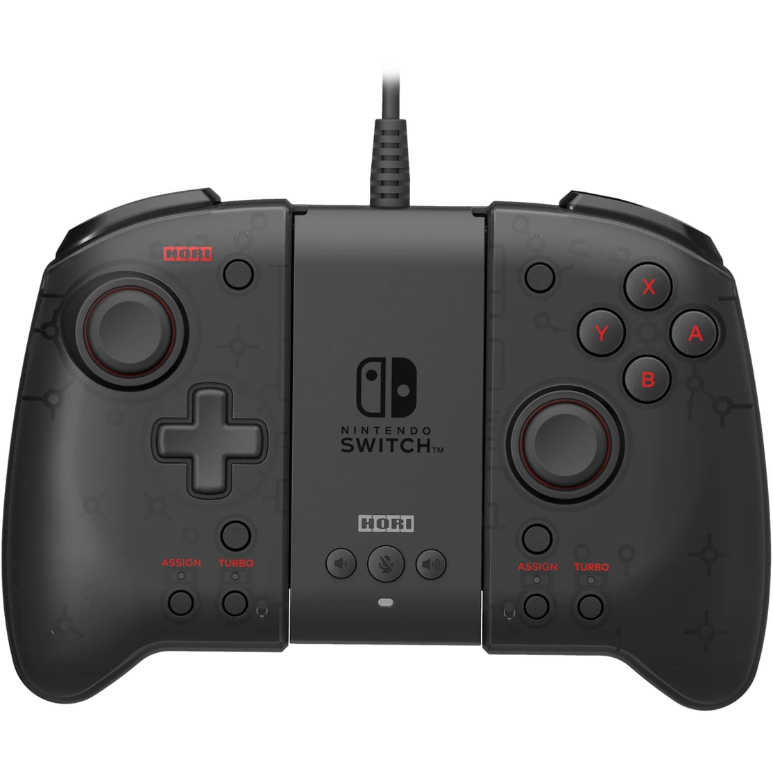 Контроллер Hori Split Pad Pro Attachment Set Black - NSW-371U
