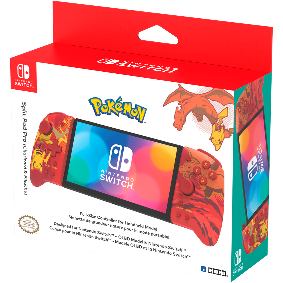 Контроллеры Hori Split Pad Pro Charizard & Pikachu - NSW-413U - фото 4