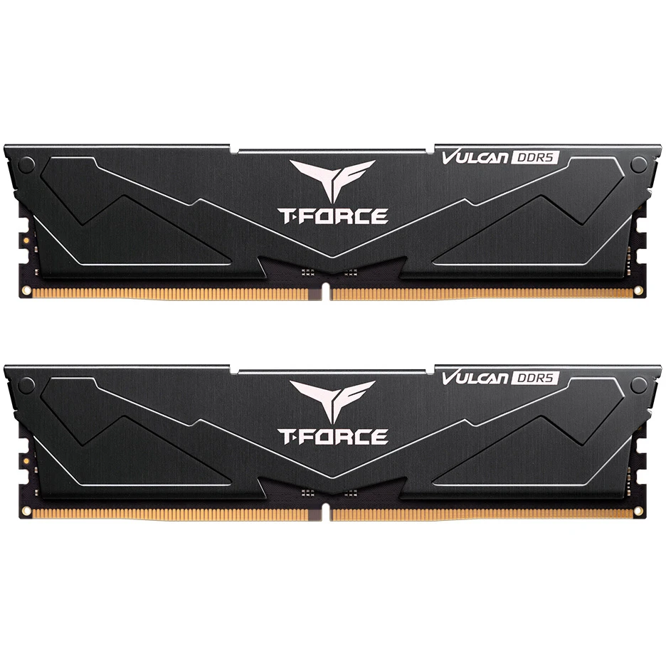 Оперативная память 32Gb DDR5 6000MHz Team T-Force Vulcan (FLBD532G6000HC28ADC01) (2x16Gb KIT)