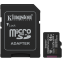 Карта памяти 64Gb MicroSD Kingston Canvas Select Plus + SD адаптер (SDCS3/64GB)