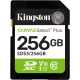 Карта памяти 256Gb SD Kingston Canvas Select Plus (SDS3/256GB)