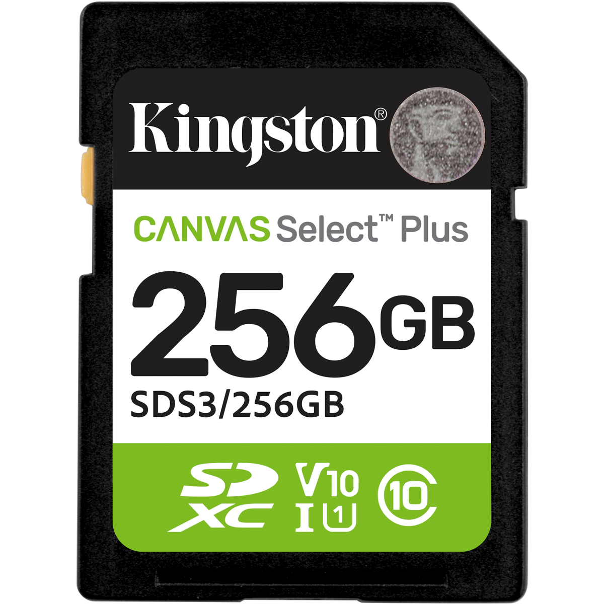 Карта памяти 256Gb SD Kingston Canvas Select Plus (SDS3/256GB)