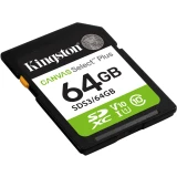 Карта памяти 64Gb SD Kingston Canvas Select Plus (SDS3/64GB)