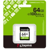 Карта памяти 64Gb SD Kingston Canvas Select Plus (SDS3/64GB)
