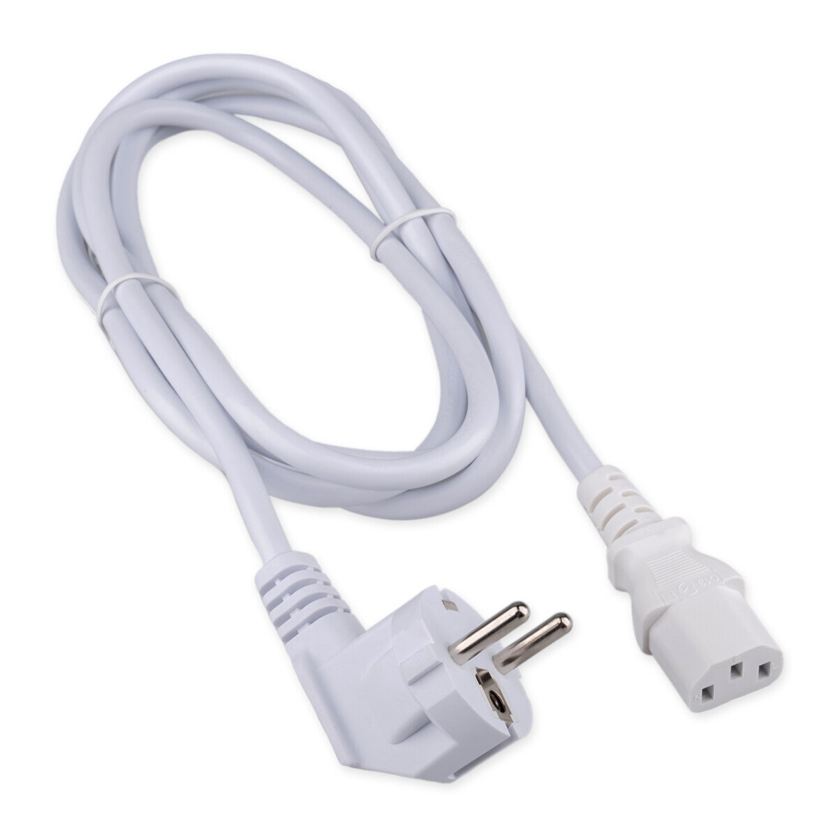 Кабель питания Schuko - C13, 2м, Cablexpert PC-186W-1-2M - фото 2