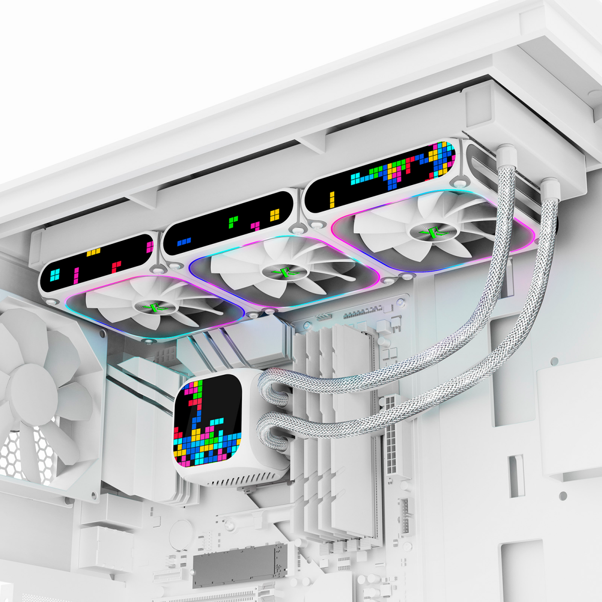 Система жидкостного охлаждения XASTRA LZ360 ARGB WH - LZ360-WHAFAX-GL - фото 12