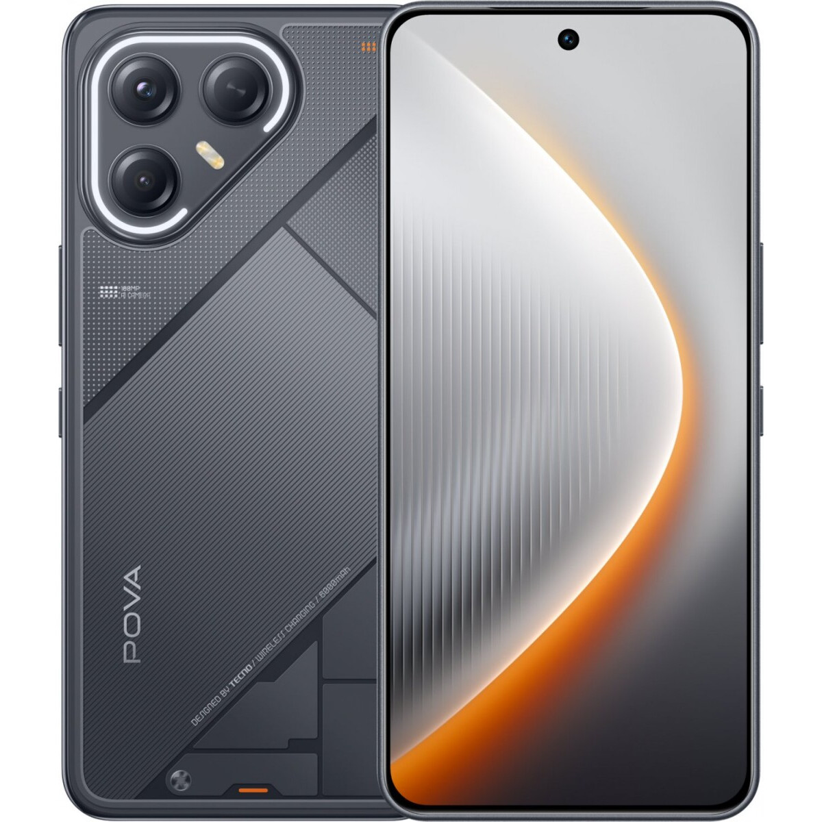 Смартфон TECNO Pova 7 Ultra 8/256Gb Geek Black - LJ9 256+8 GEEK BLACK