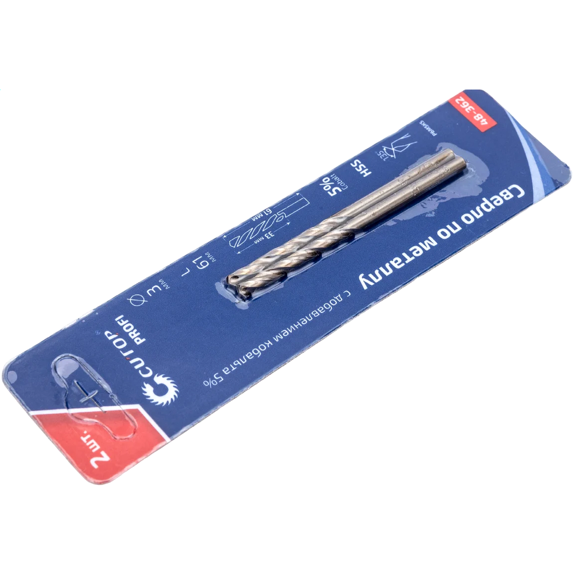 Набор свёрл CUTOP 48-362 - фото 2