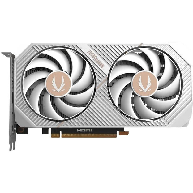 Видеокарта NVIDIA GeForce RTX 5060 Zotac Twin Edge White OC 8GB (ZT-B50600Q-10M)