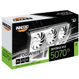 Видеокарта NVIDIA GeForce RTX 5070 Ti INNO3D X3 OC White 16Gb (N507T3-16D7X-176068W)