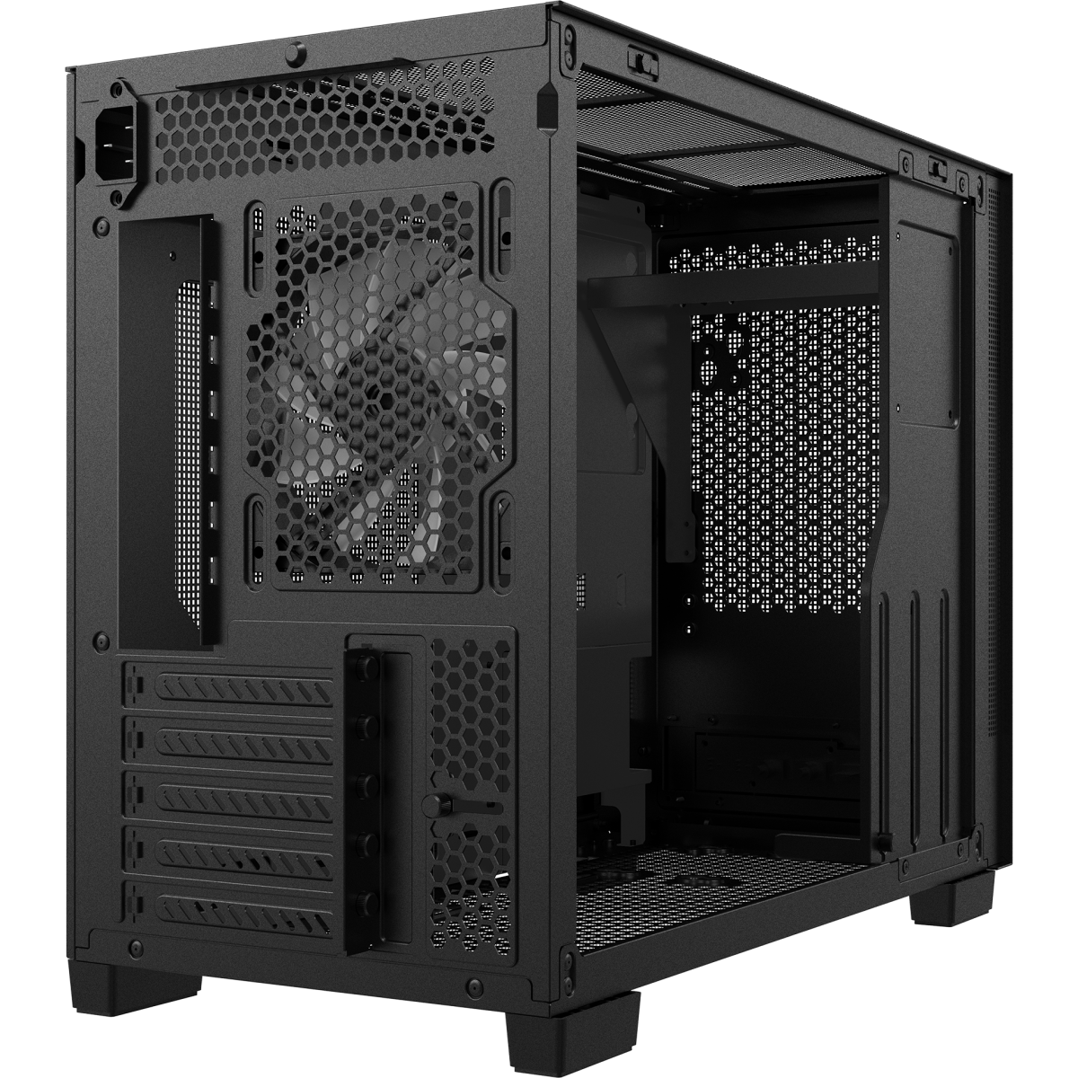 Корпус ADATA XPG VALOR MESH NANO Black - VALORMESHNANOMAA-BKCWW - фото 6