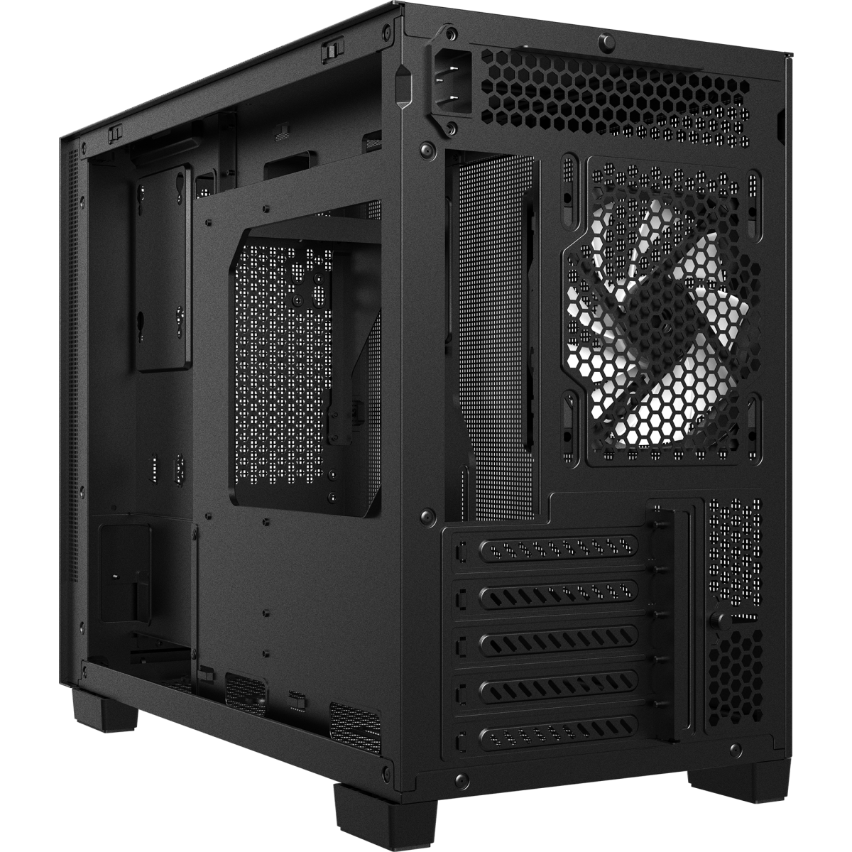 Корпус ADATA XPG VALOR MESH NANO Black - VALORMESHNANOMAA-BKCWW - фото 7