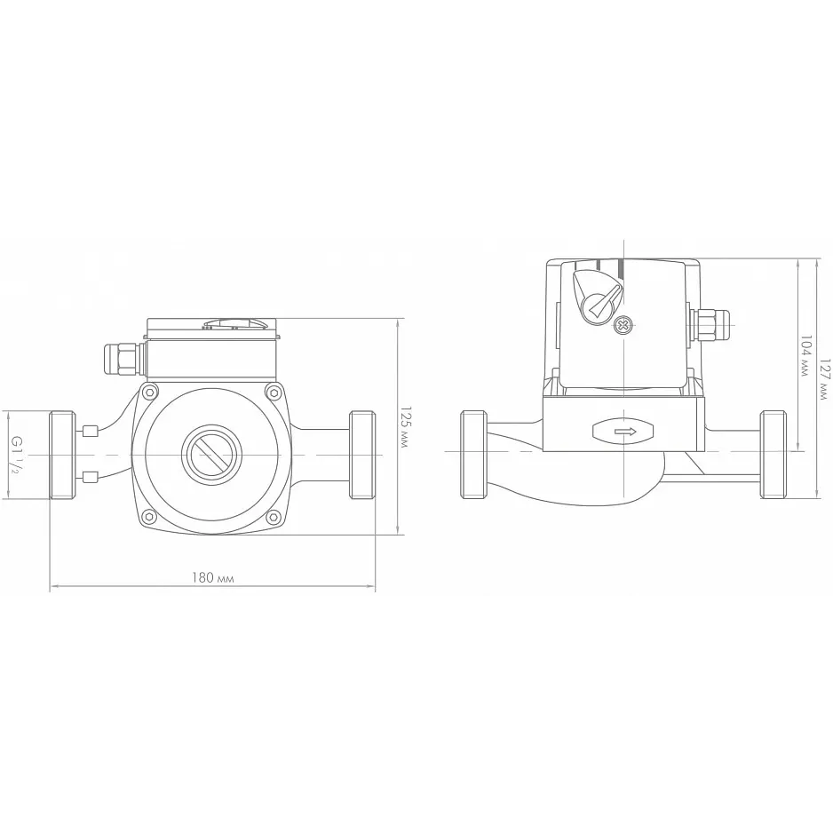 Насос Джилекс Циркуль 25/40 - 2540 - фото 3