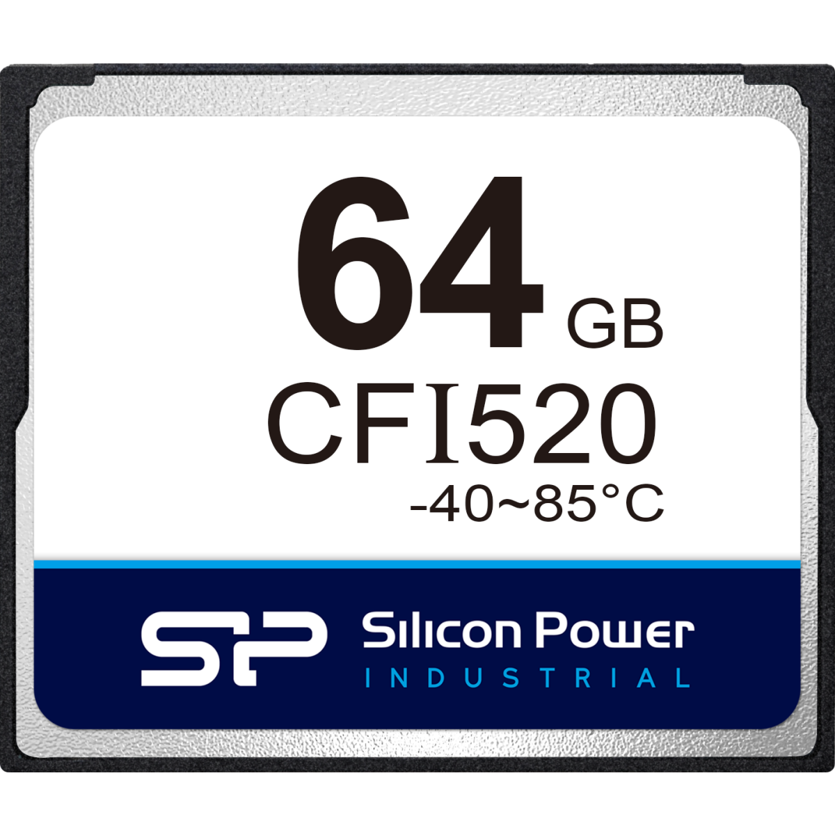 Карта памяти 64Gb Compact Flash Silicon Power Industrial CFI525 (SP064GICFI525NV0)