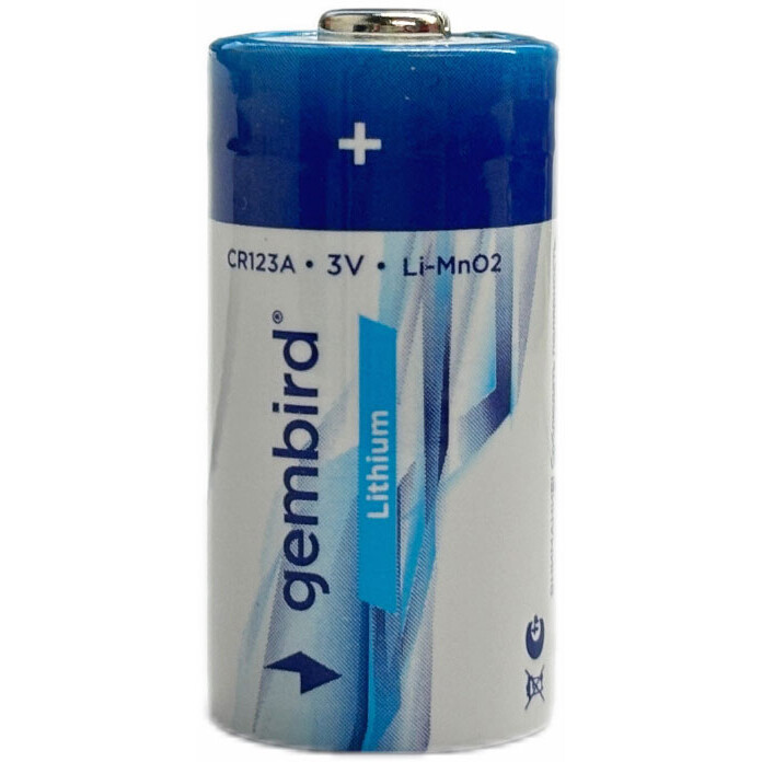 Батарейка Gembird GB-CR123A-1B (CR123A, 1 шт.)