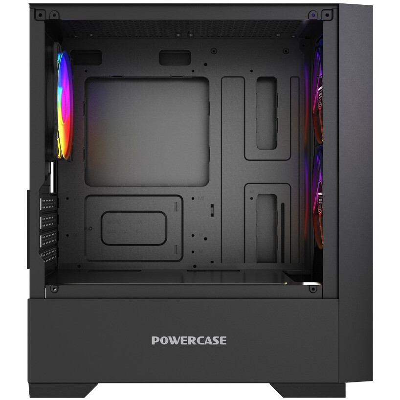 Корпус Powercase Mistral Micro A12B Black - CMMA12B-L3 - фото 4