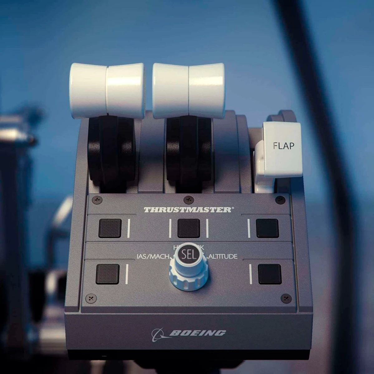 Блок рычагов ThrustMaster TCA Quardrant Boeing Edition - THR138 - фото 5