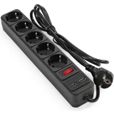 Сетевой фильтр Exegate SP-5-USB-1.8B (EX295490RUS)