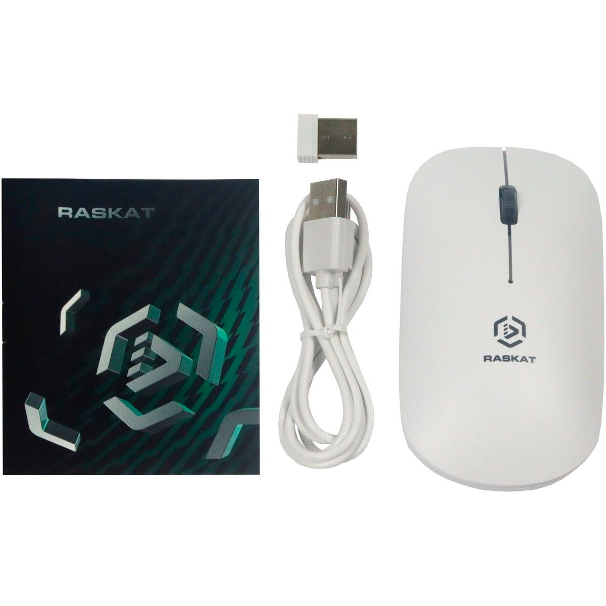 Мышь Raskat M003WR White - фото 4