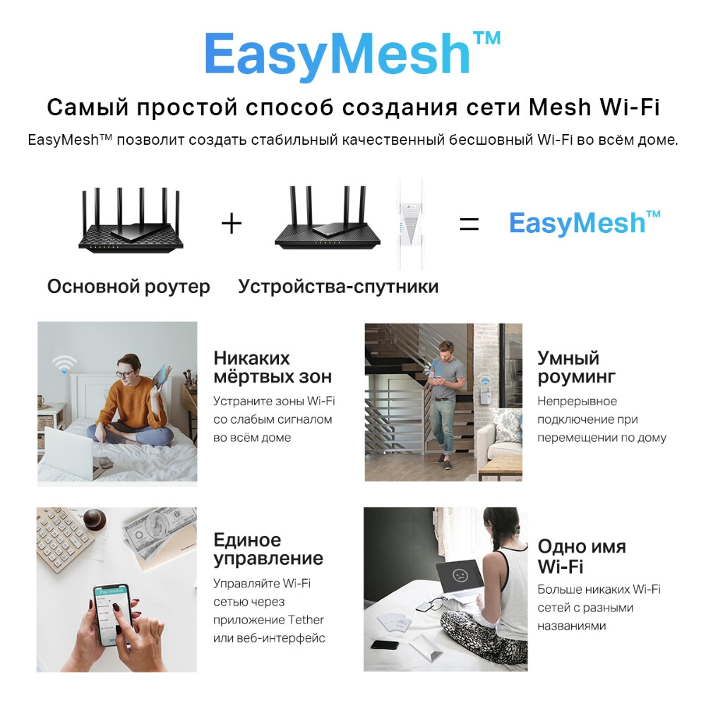 Wi-Fi маршрутизатор (роутер) TP-Link Archer AX80(RU) - фото 8