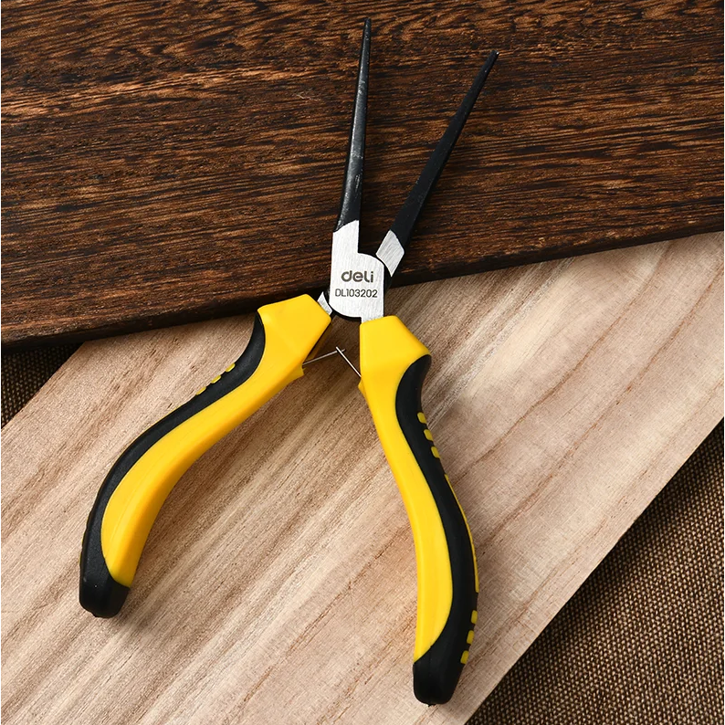 Плоскогубцы Deli DL103202 - фото 2