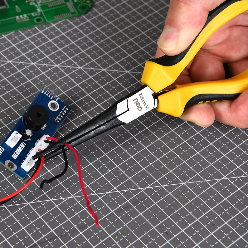 Плоскогубцы Deli DL103202 - фото 5