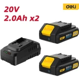 Зарядное устройство + АКБ Deli DL-CM20A2E