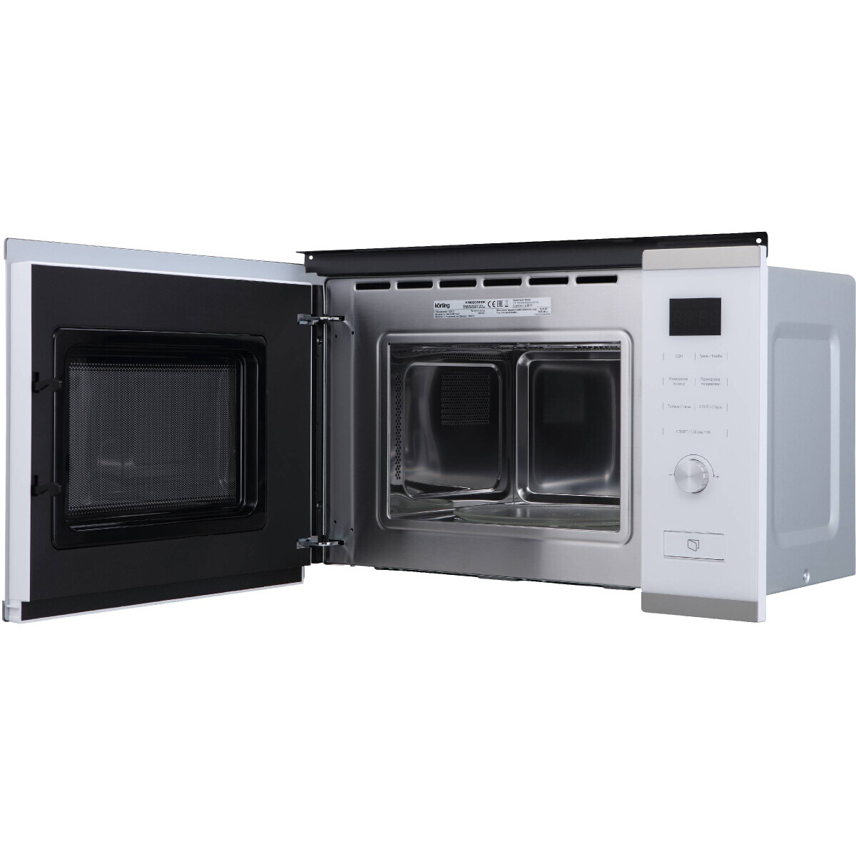 Встраиваемая микроволновая печь Korting KMI 820 GSCW - фото 3