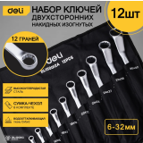 Набор гаечных ключей Deli DL150012A