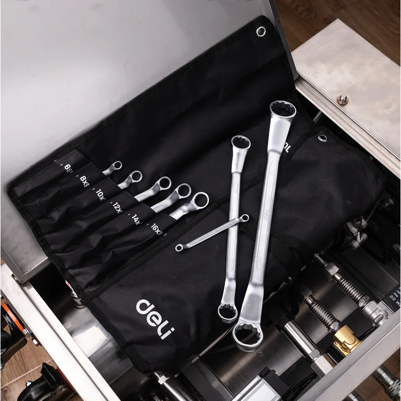 Набор гаечных ключей Deli DL150012A - фото 5