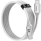 Кабель USB Type-C - USB Type-C, 1м, Orico CDX-100CC-WH-BP (ORICO-CDX-100CC-WH-BP)