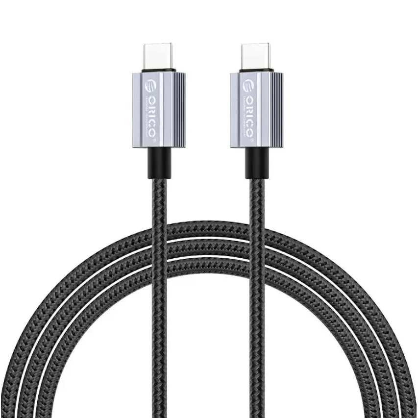 Кабель USB Type-C - USB Type-C, 1.5м, Orico GQA60-15-BK-BP - ORICO-GQA60-15-BK-BP