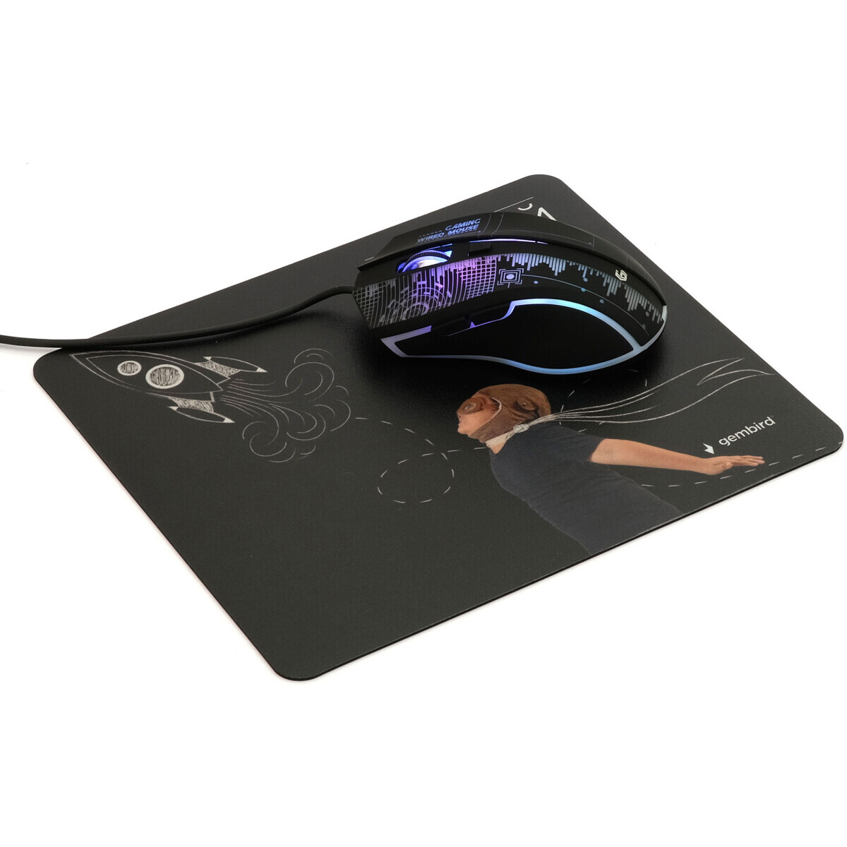 Коврик для мыши Gembird MP-ART56 - фото 2