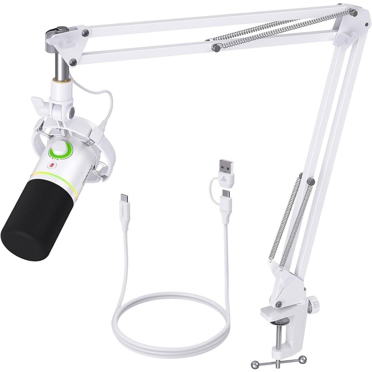 Микрофон MAONO PD200XS White