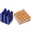 Радиатор для одноплатного компьютера ACD Heat Sink set for Raspberry Pi 3 B, Pi 3 B+, Pi 4 (RA207)