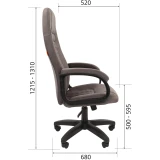 Офисное кресло Chairman Home 951 Т-55 Grey (00-07118308)