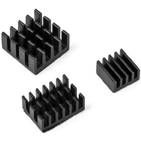 Радиатор для одноплатного компьютера ACD Heat Sink Set Aluminum for Raspberry Pi 4B (RA537)