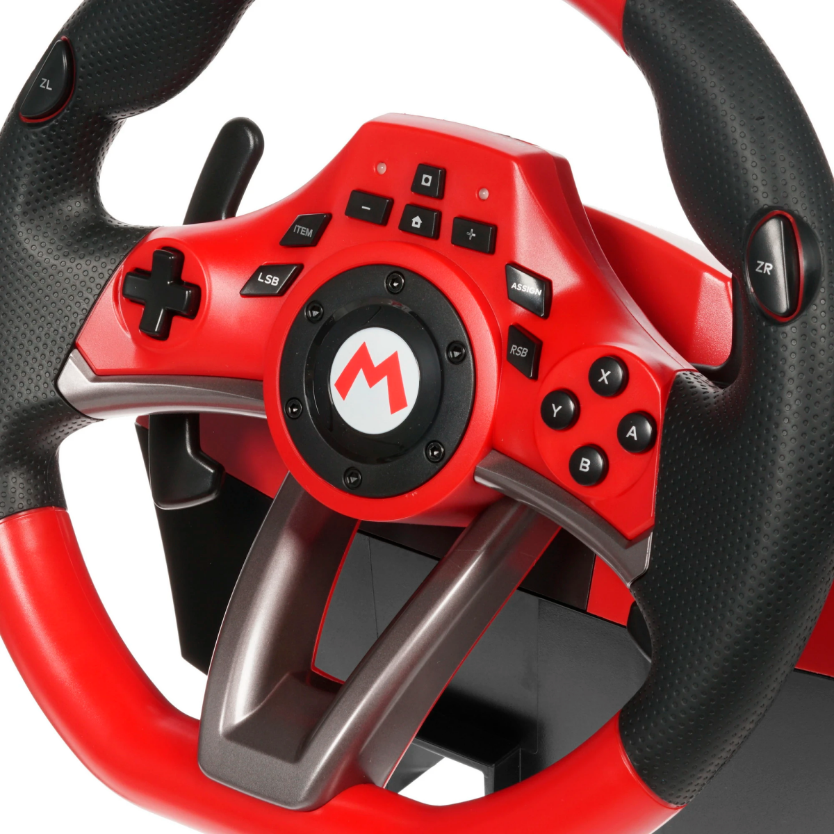 Руль Hori Mario Kart racing wheel pro Deluxe - NSW-228U - фото 6